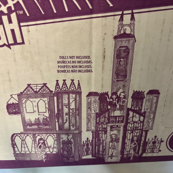 Monster High DELUXE High School 2 Storey Playset BRAND NEW - Picture 15 of 15